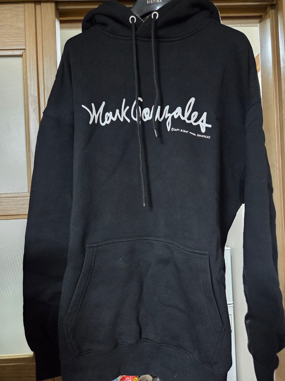 마크곤잘레스 블랙 후드티(L) 상품이미지1