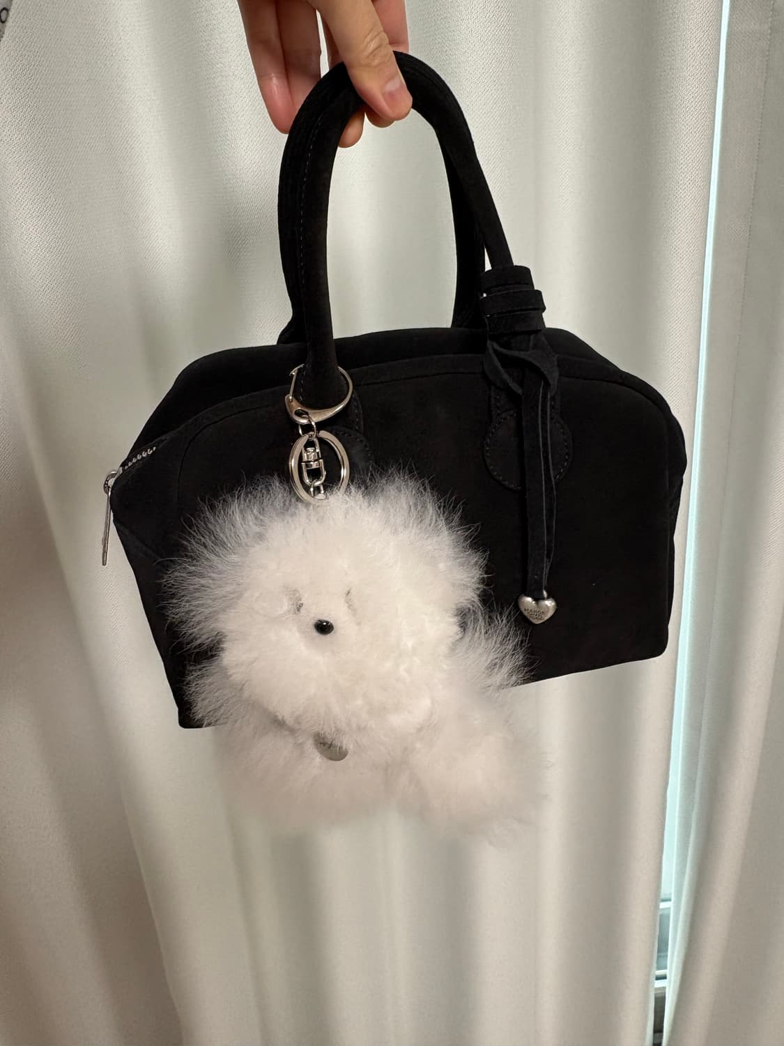 마지셔우드 소프트 볼랭백 (블랙 스웨이드) 상품이미지3