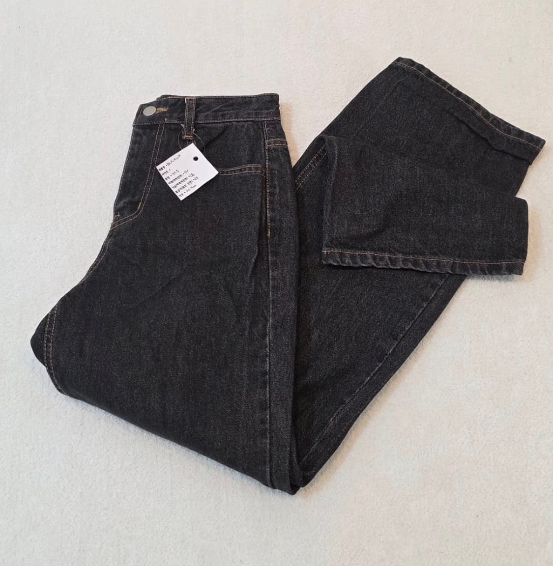 BLACKUP 와이드 청바지 상품이미지4