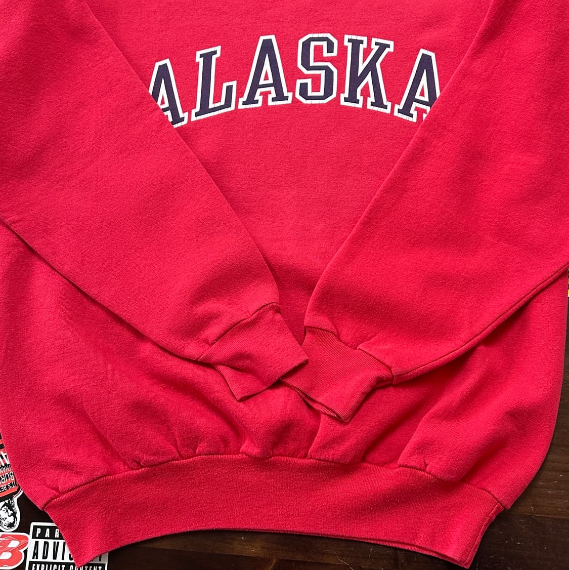 90s USA 알라스카 빈티지 스웻셔츠 L 상품이미지5