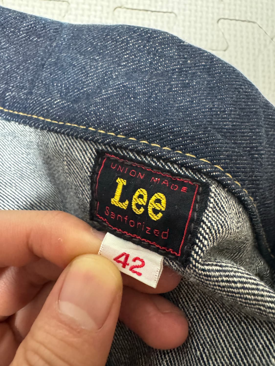 00s 일본 Lee Riders 101J 데님 자켓 상품이미지3