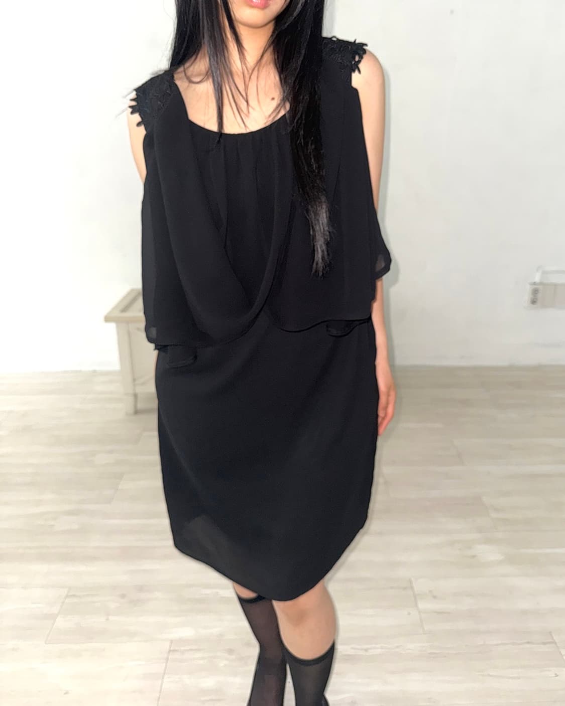 Multi-Styling Chiffon Layered Dress 상품이미지4