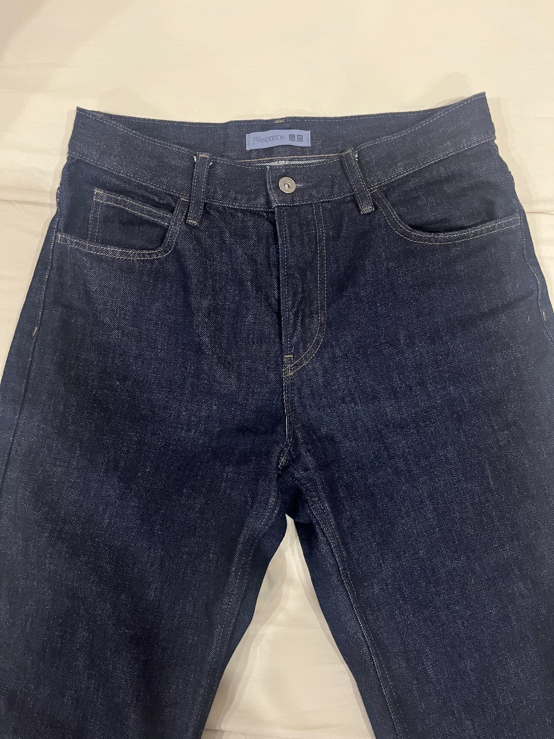 유니클로xJWA 스트레이트진(68블루) 상품이미지2