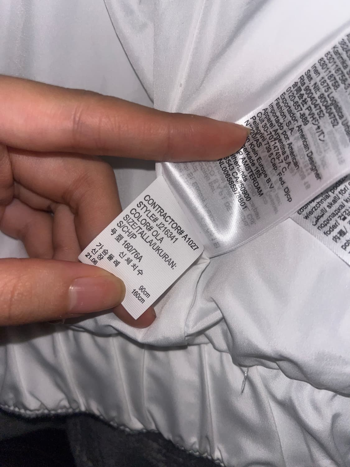 캘빈클라인 여성 집업 상품이미지2