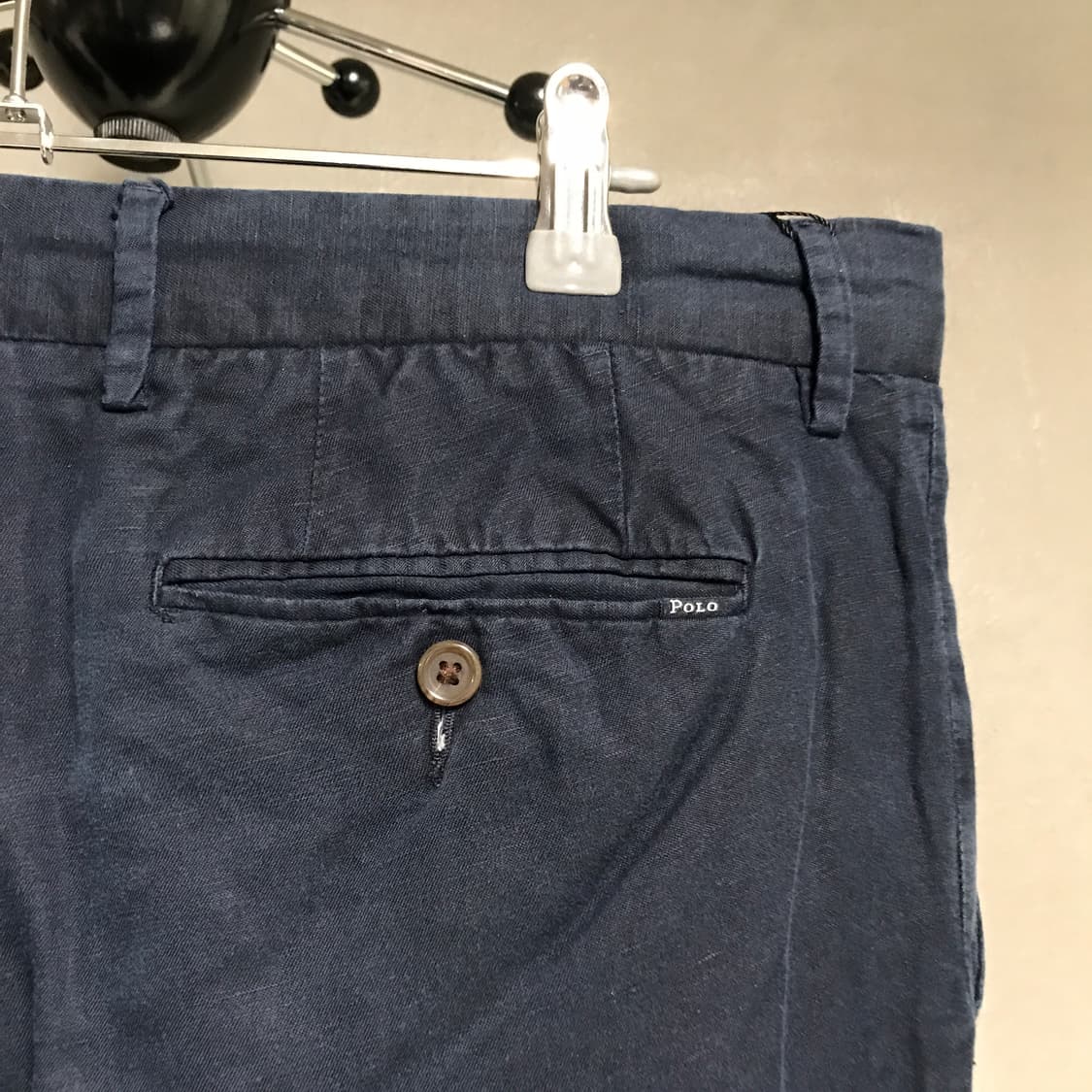 폴로 랄프로렌 QR 치노 팬츠 네이비 33/32 상품이미지4