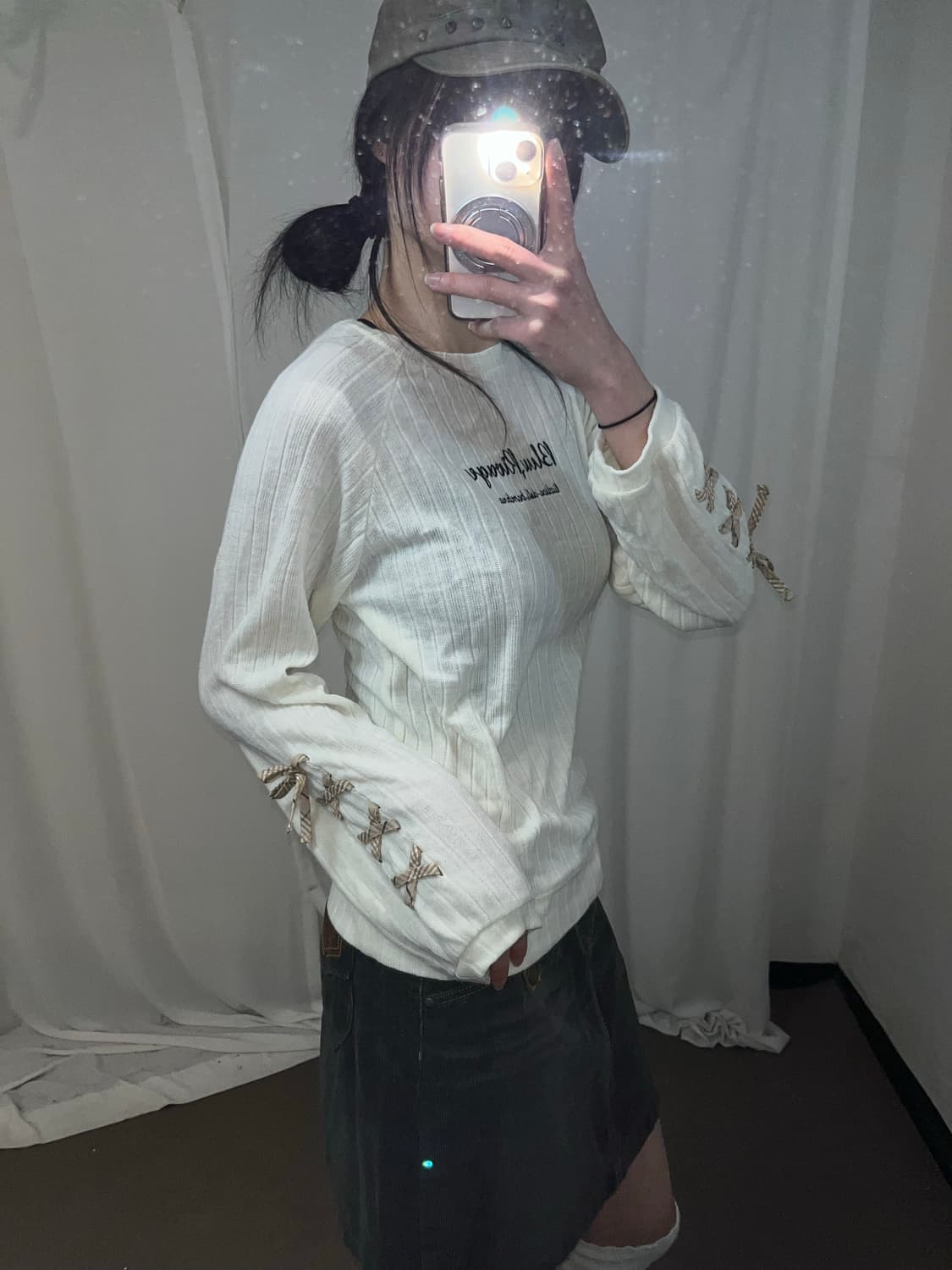 Liz Lisa 아일렛 니트 상품이미지3