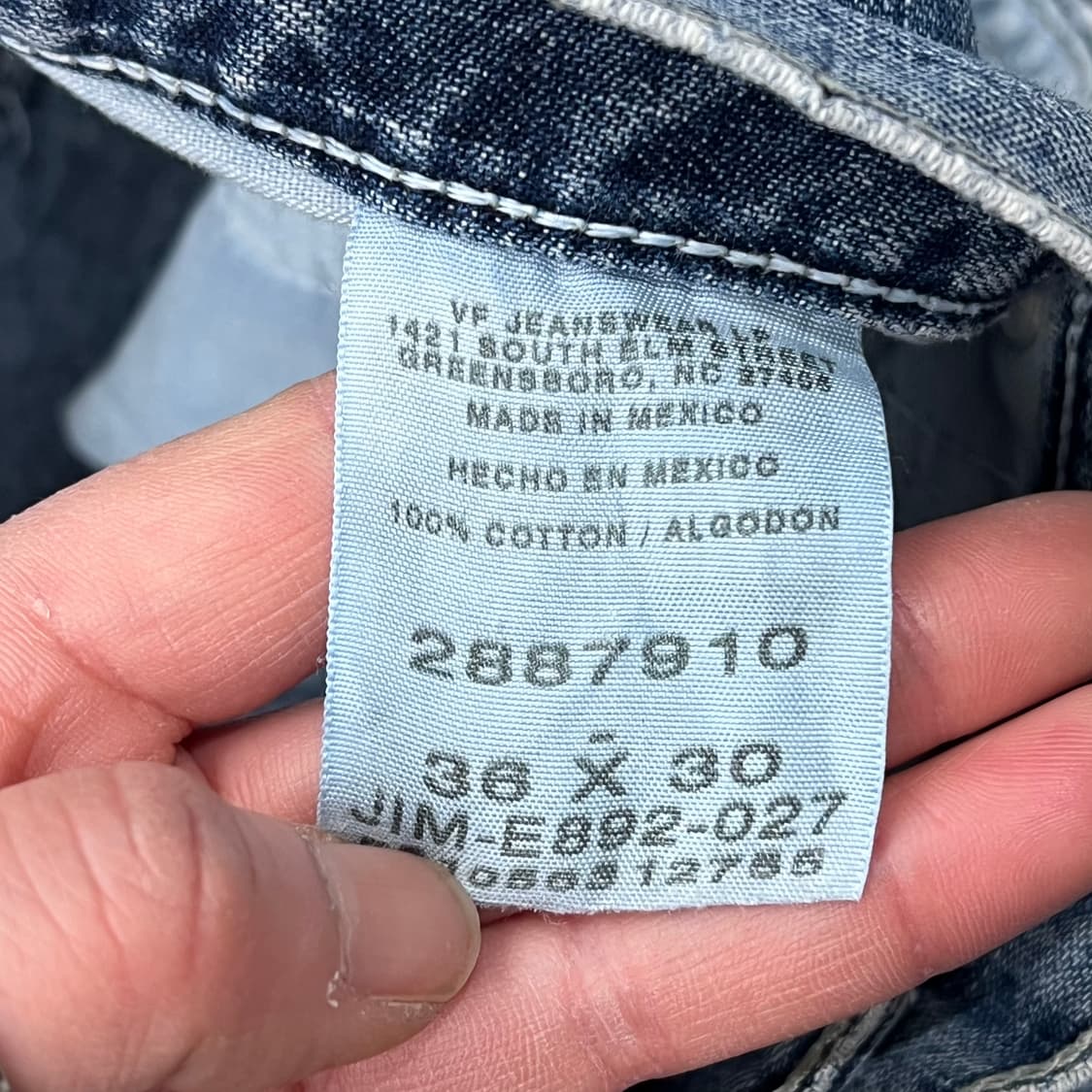 리 카펜터 데님팬츠 s09698 상품이미지7