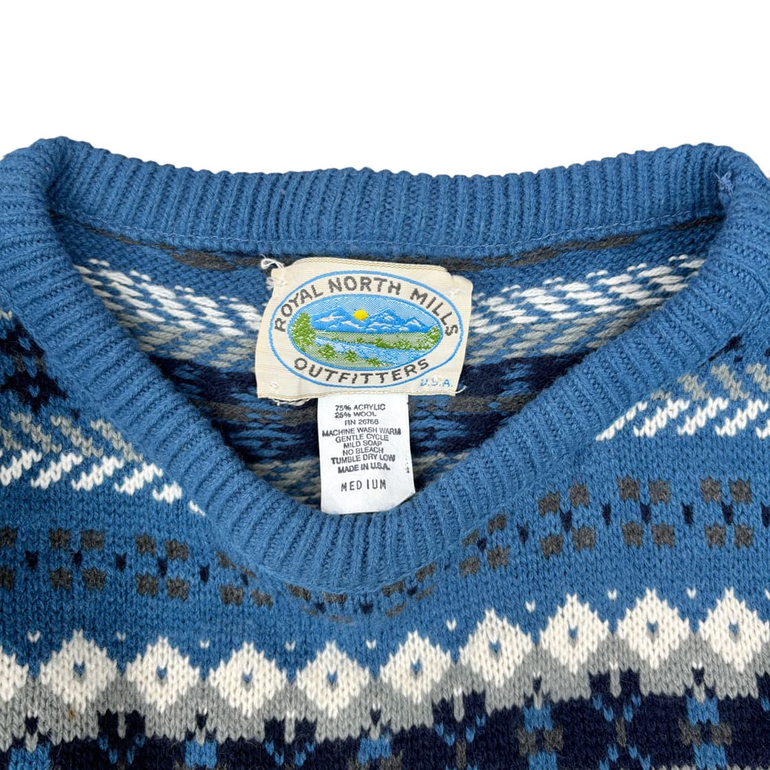 90's Royal North Mills Outfitters 스웨터 상품이미지3