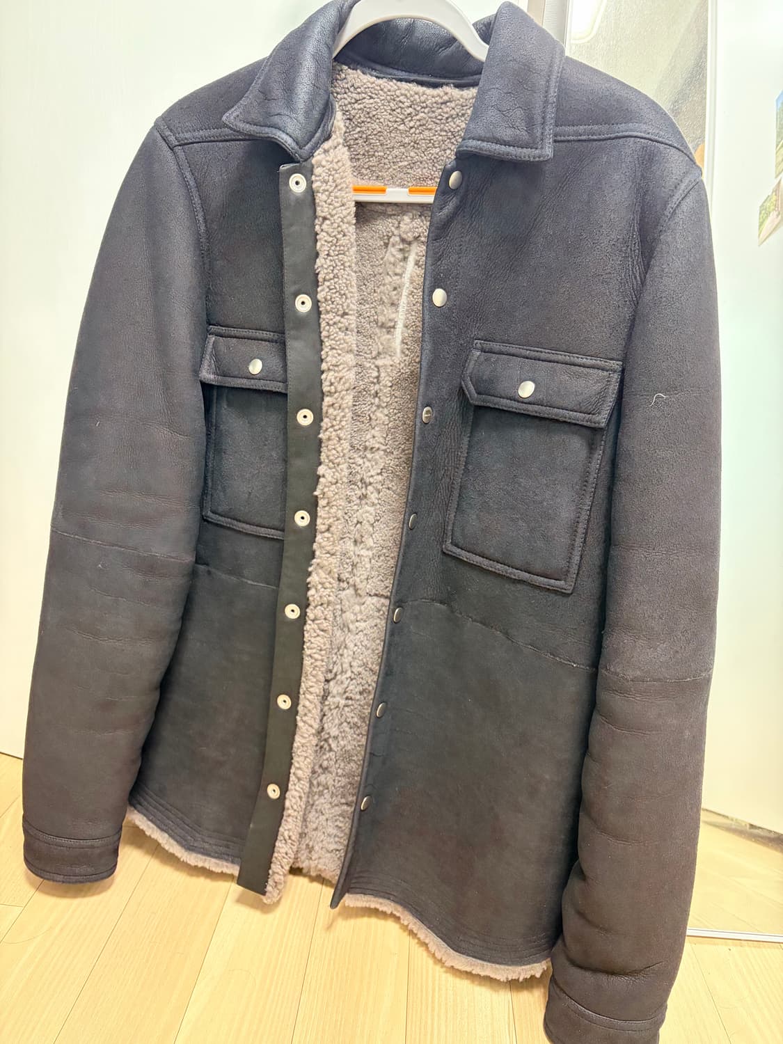 릭오웬스 19FW 무스탕 셔츠 48~50 상품이미지1