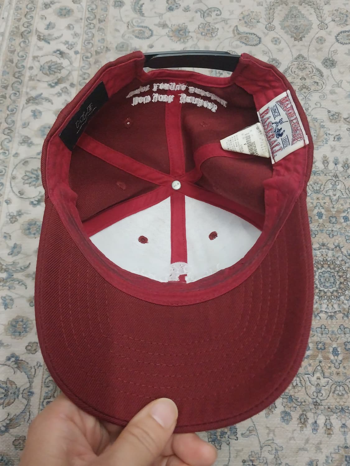 MLB 뉴욕 양키스 버건디 볼캡 F 상품이미지4