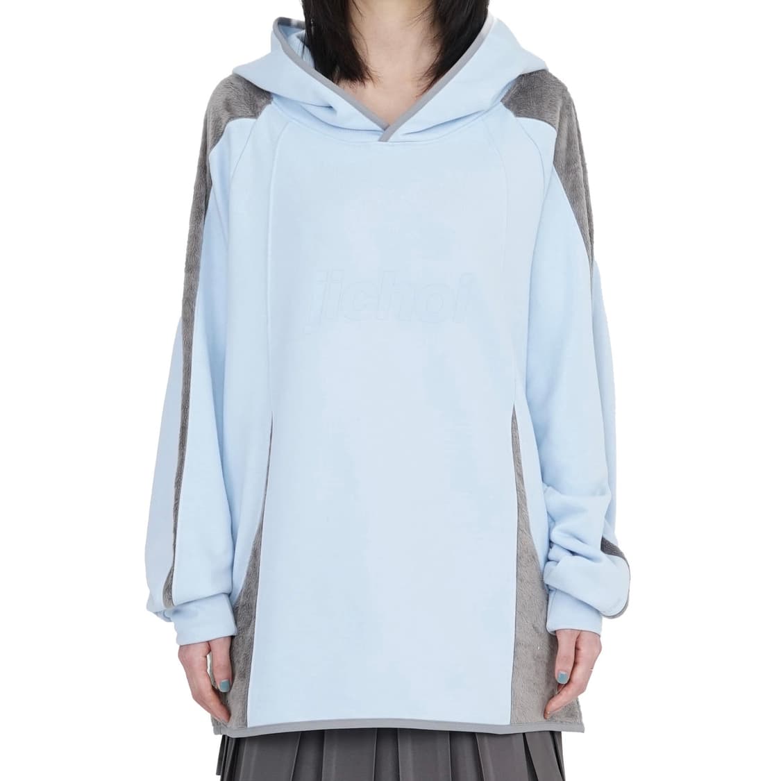 지초이 AW25 SOLITARY WALKER 후드티 상품이미지1