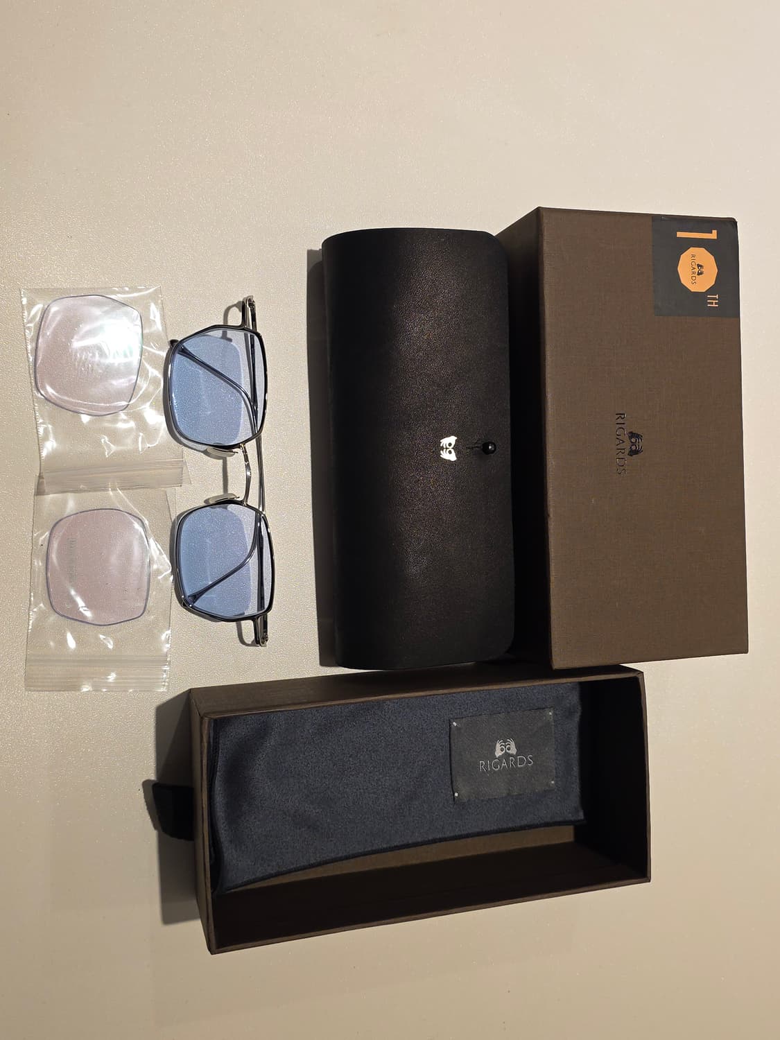 리가드즈 리가즈 RG1086TI 티타늄 안경 메탈테 상품이미지1