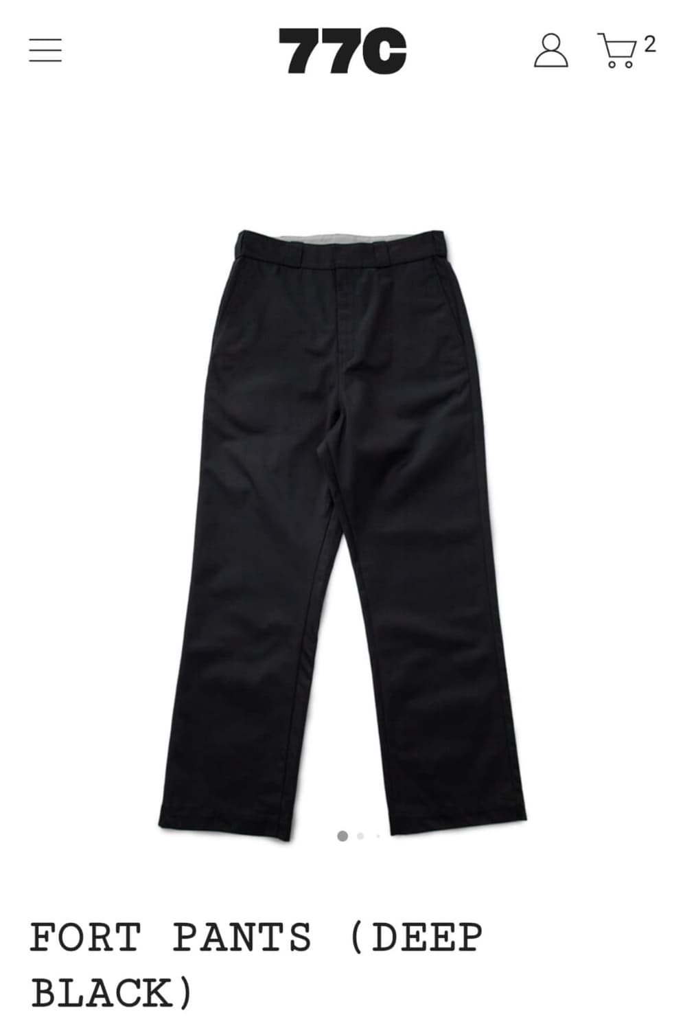 77c port pants 32 상품이미지1