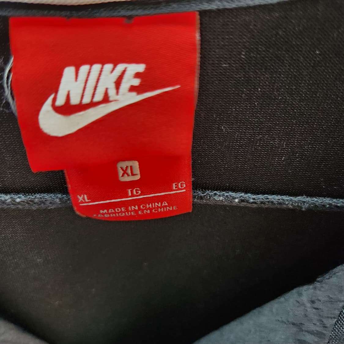나이키에어 로고 아노락 반집업 트랙탑 XL(2XL) 상품이미지6