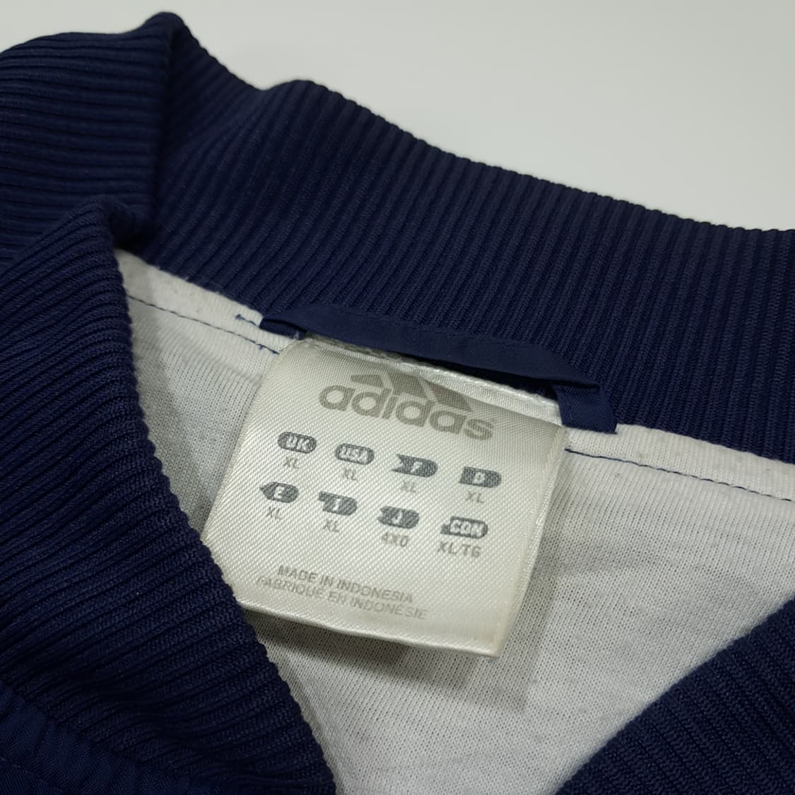 CL981 XL 아디다스 00s 퍼포먼스 네이비 바람막이 자켓 상품이미지3