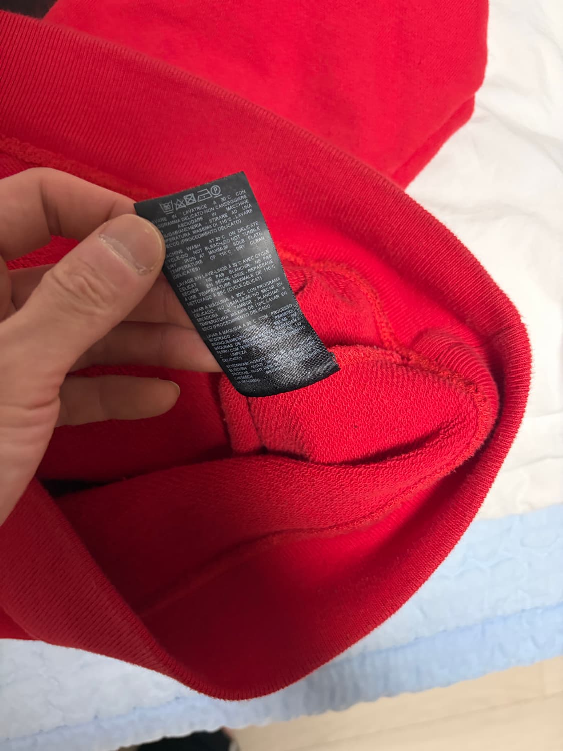 라프 시몬스 차이나타운 컷 아웃 후드 M 상품이미지8