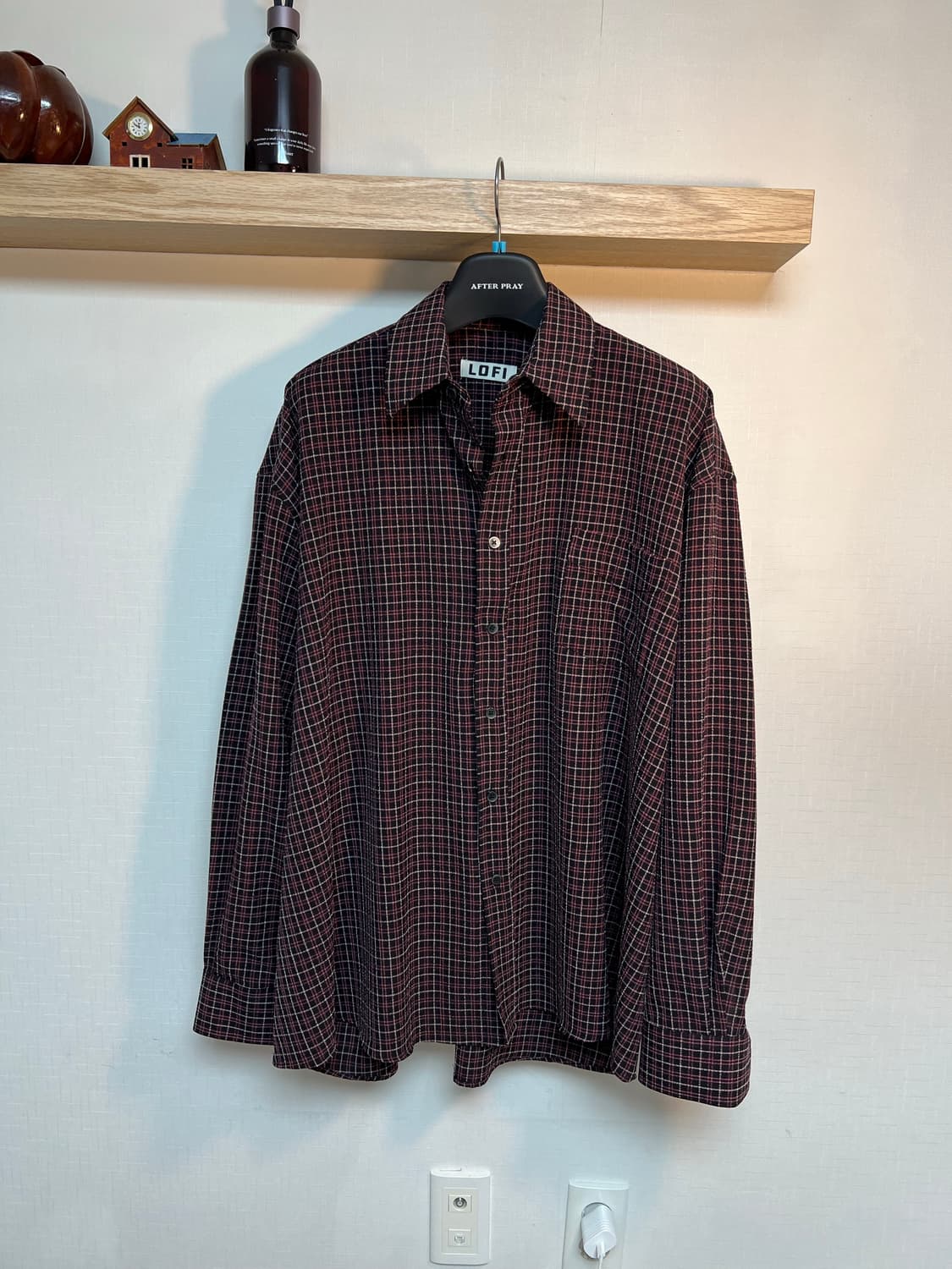 로파이 체크셔츠 상품이미지1