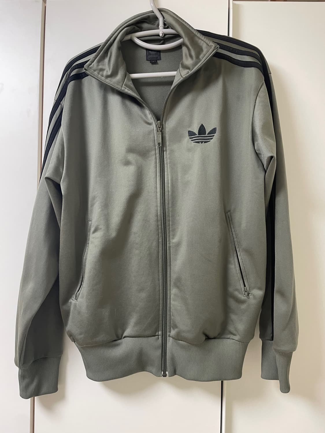 아디다스 카키 빈티지 져지 판매 희귀 파이어버드 상품이미지2