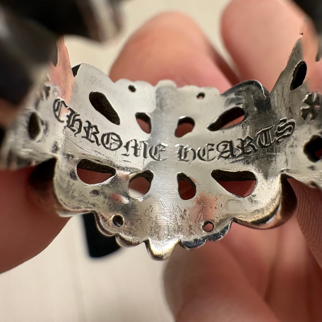 크롬하츠 더블 플로랄 링 us 10.5 반지 상품이미지3