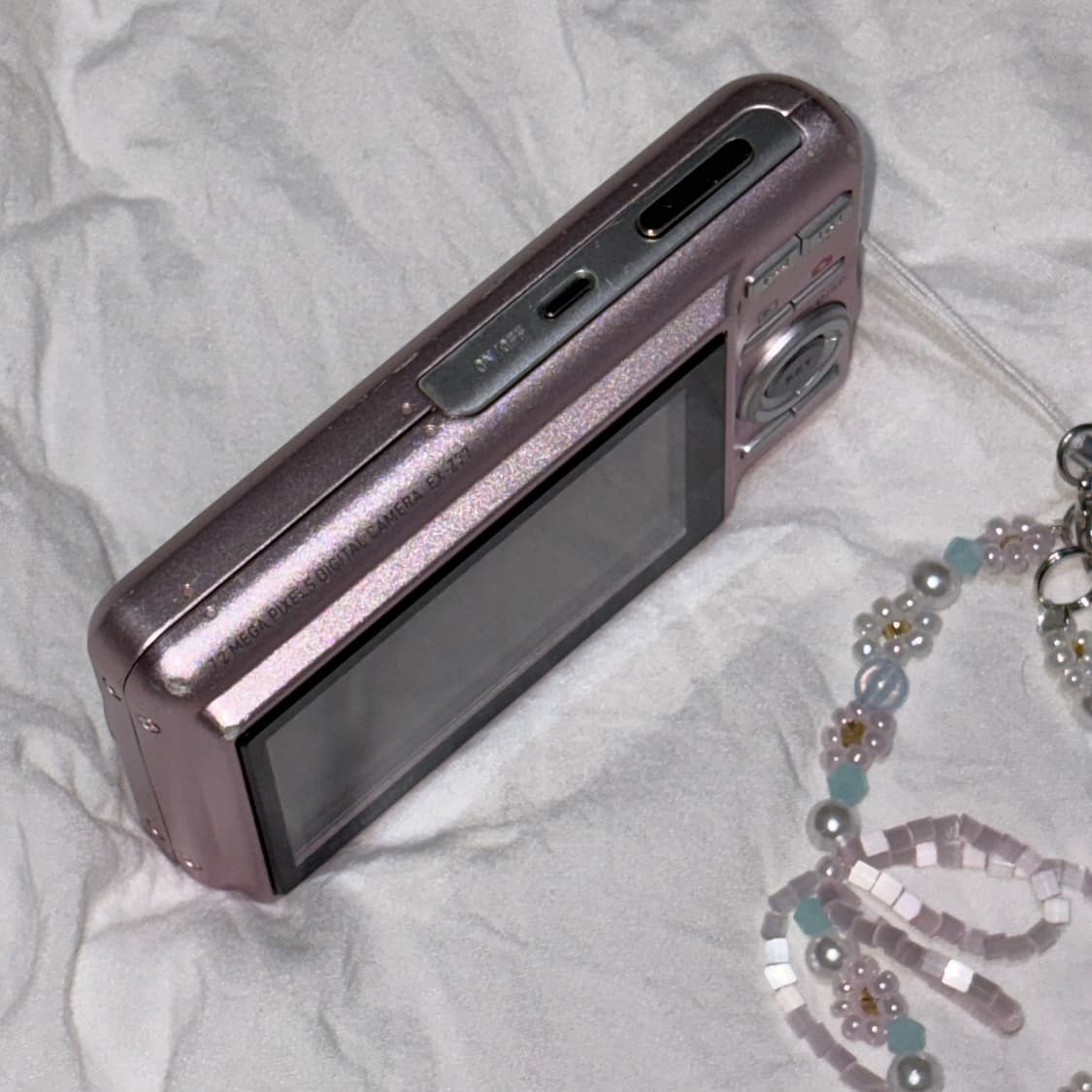 카시오 엑슬림 ex-z77 핑크 풀박 상품이미지3