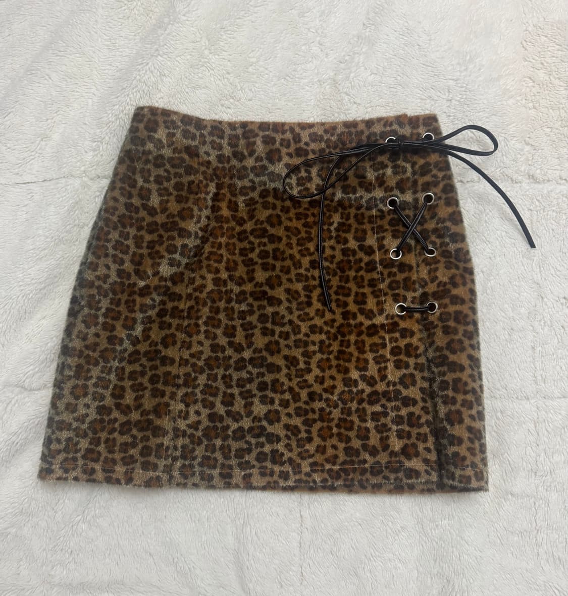 체리퀴리 레오파드 스커트 2사이즈 상품이미지1