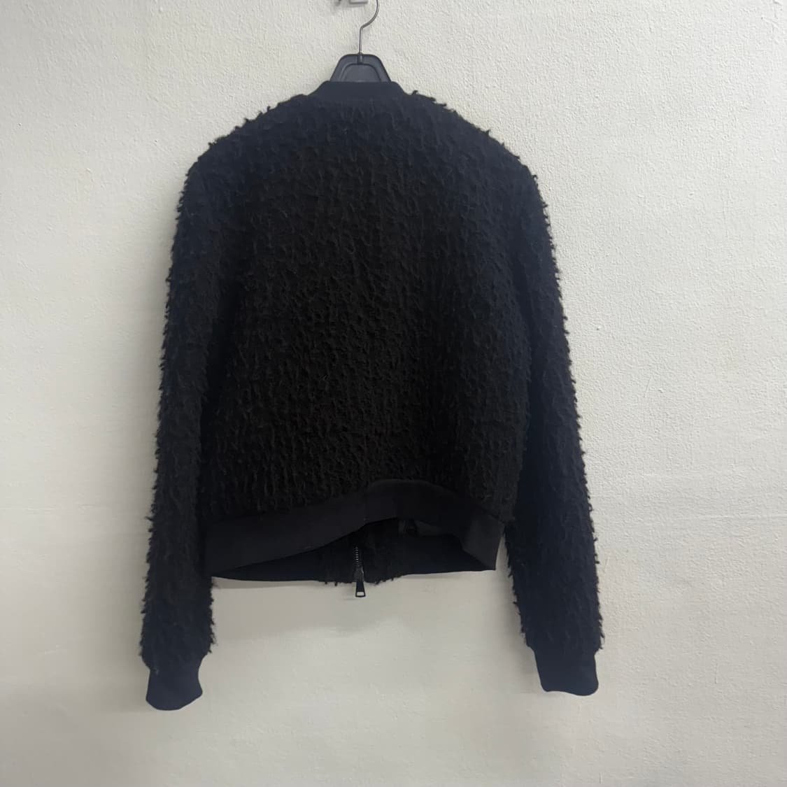 NOSTRASANTISSIMA 블랙 투웨이 이태리 봄버 자켓 42 상품이미지4