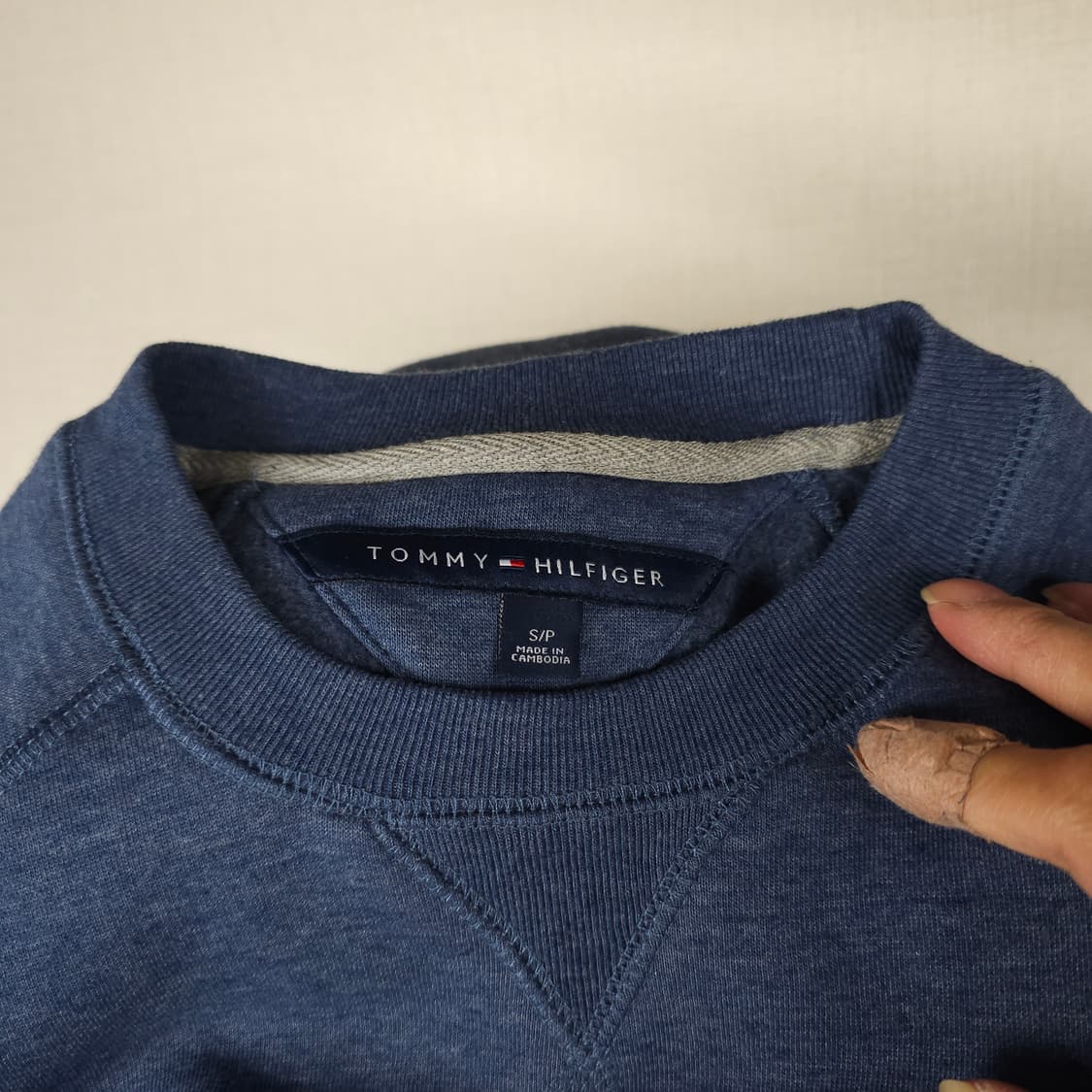 타미힐피거 맨투맨 남자95사이즈  상품이미지3