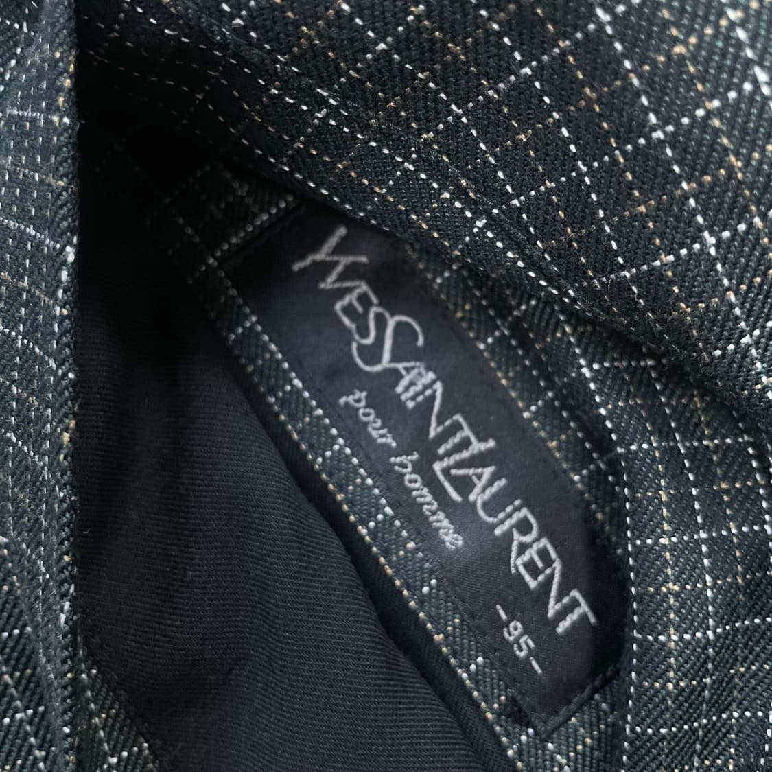 입생로랑 Ysl 로고 리버시블 블루종 자켓 상품이미지5