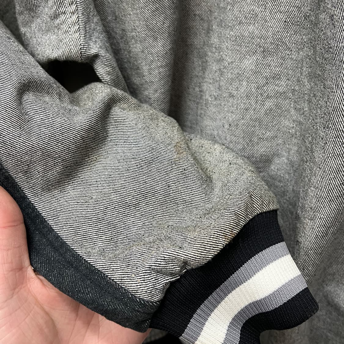 MF 마자플라바 데님 스타디움 베이스볼 자켓 105 상품이미지6