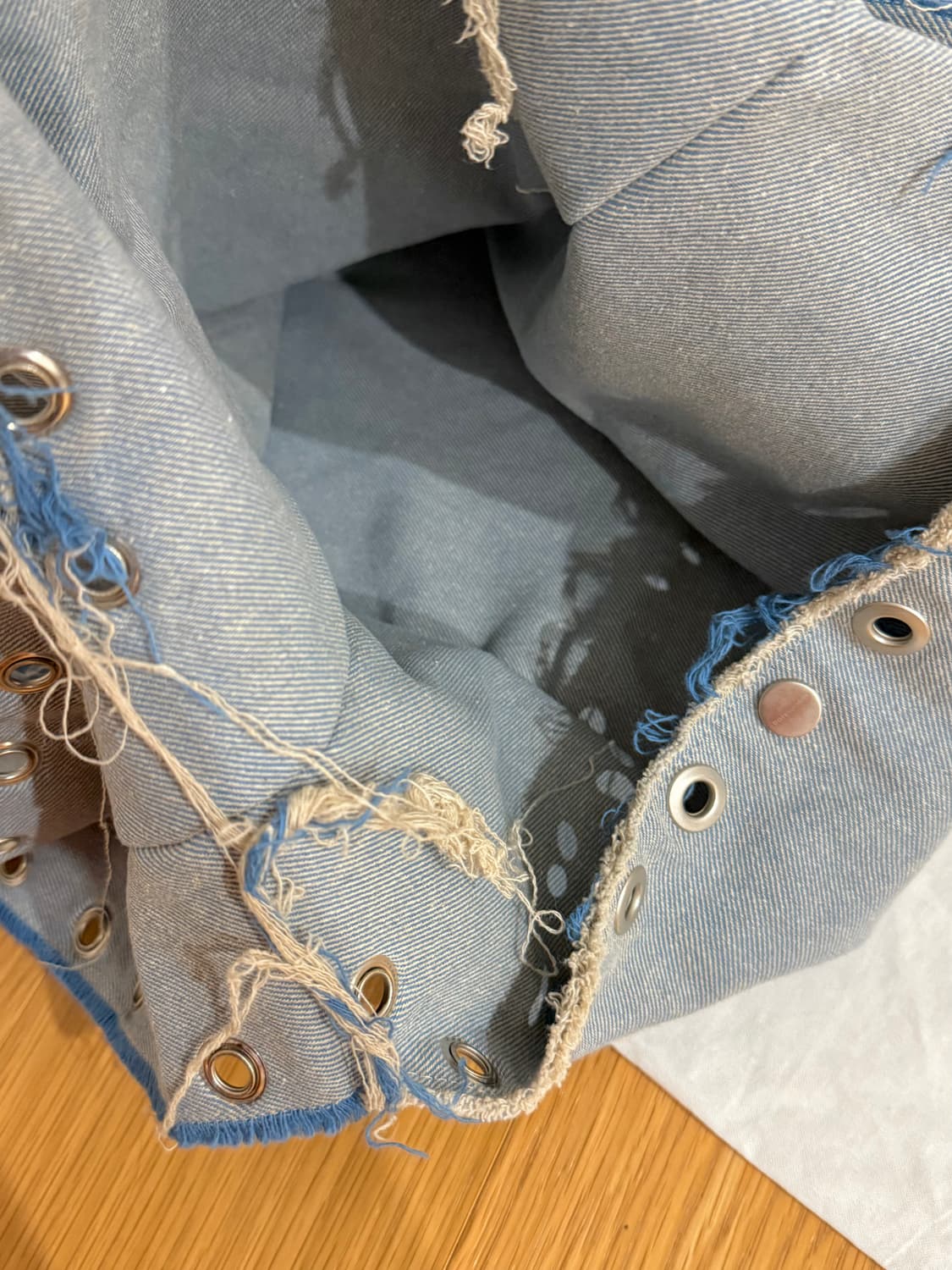 폴리수엠 데님 백 상품이미지7