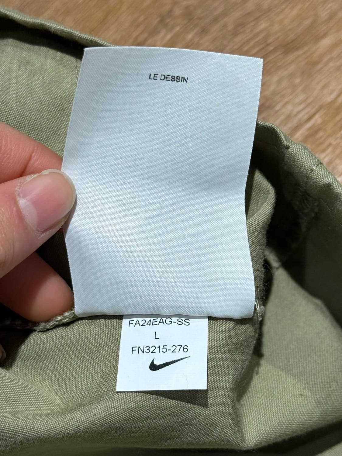 나이키 라이프 올리브 유틸리티 베스트 상품이미지9