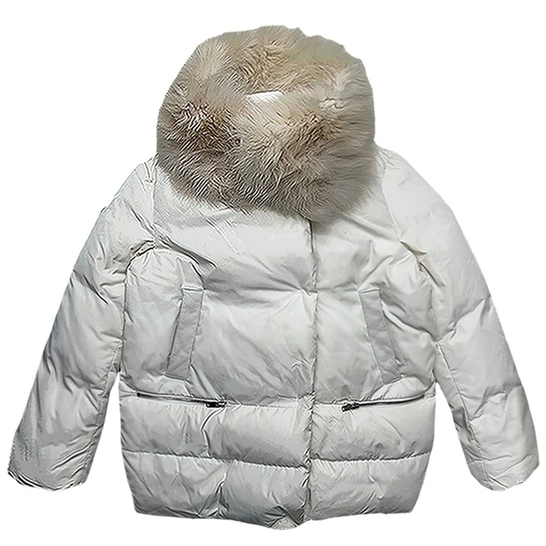 마쥬 폭스 퍼 트리밍 다운 패딩 점퍼 1 상품이미지1