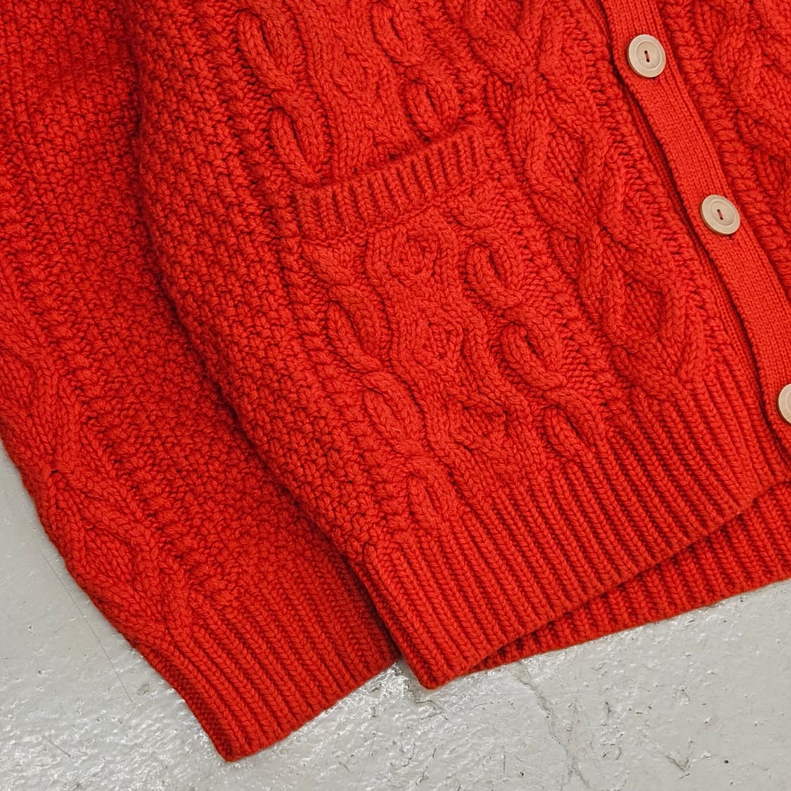 FREAK'S STORE 프릭스스토어 피셔맨 니트 스웨터 코위찬 XL 상품이미지3