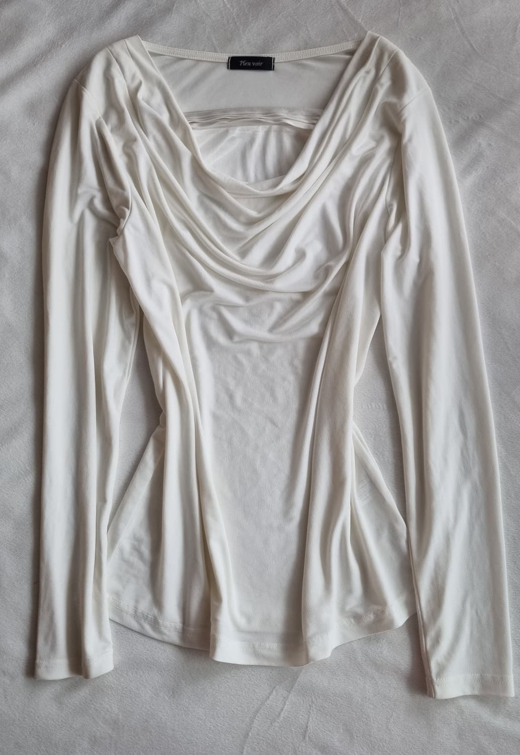 빈티지 y2k 00s 오리엔탈 화이트 탑 상품이미지1