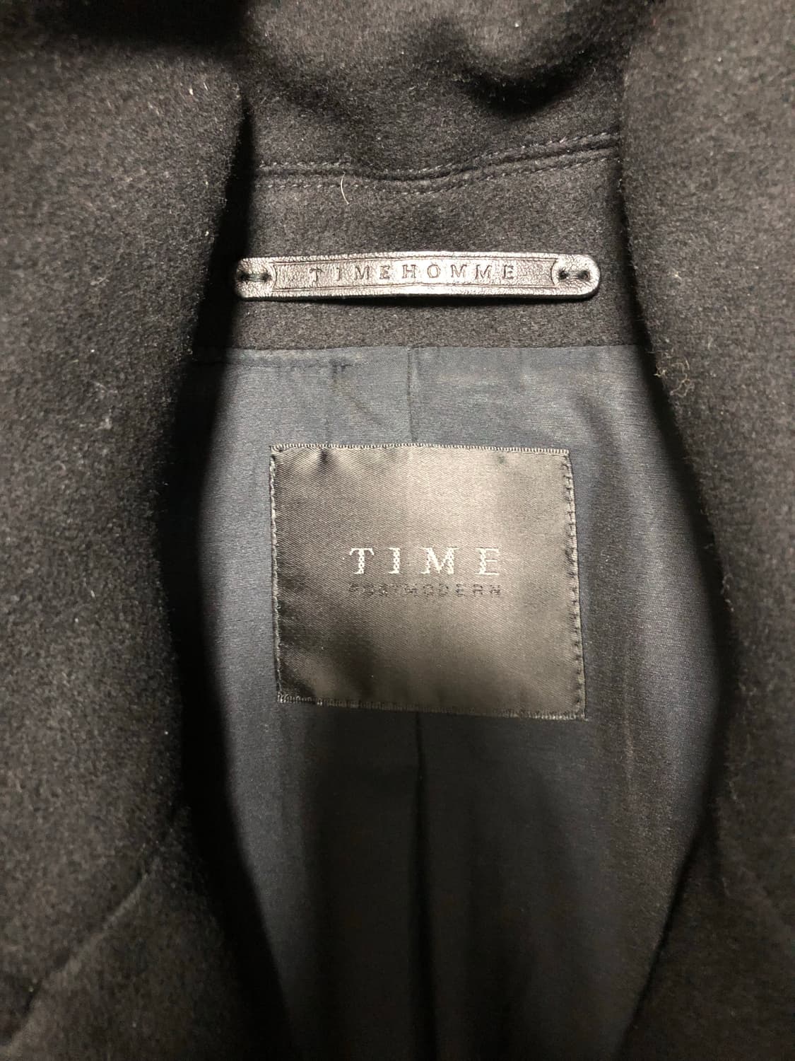 타임옴므 리얼가죽 라이더 무스탕 코트/몽클레어 스톤아일랜드 니트패딩톰포드 상품이미지7