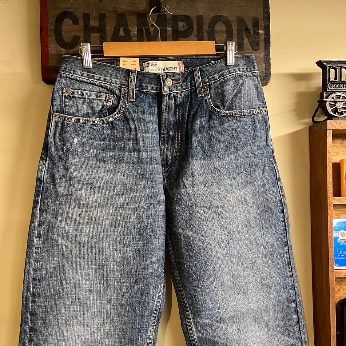 00's 리바이스 569 데님 31x30 Size (32인치) 데드스탁 상품이미지2