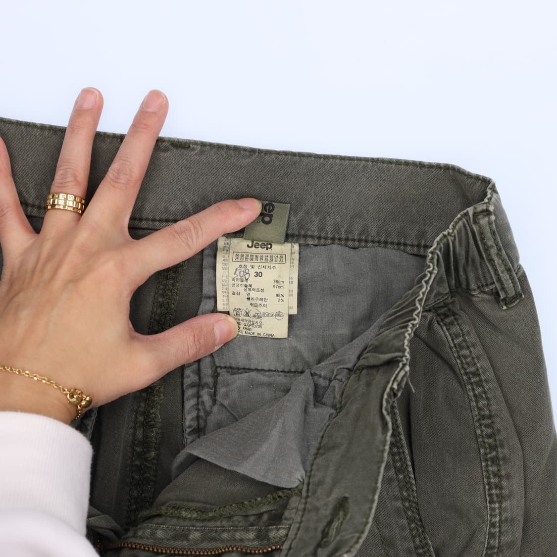 [30] 지프 코튼 일자팬츠 1209H2 상품이미지4