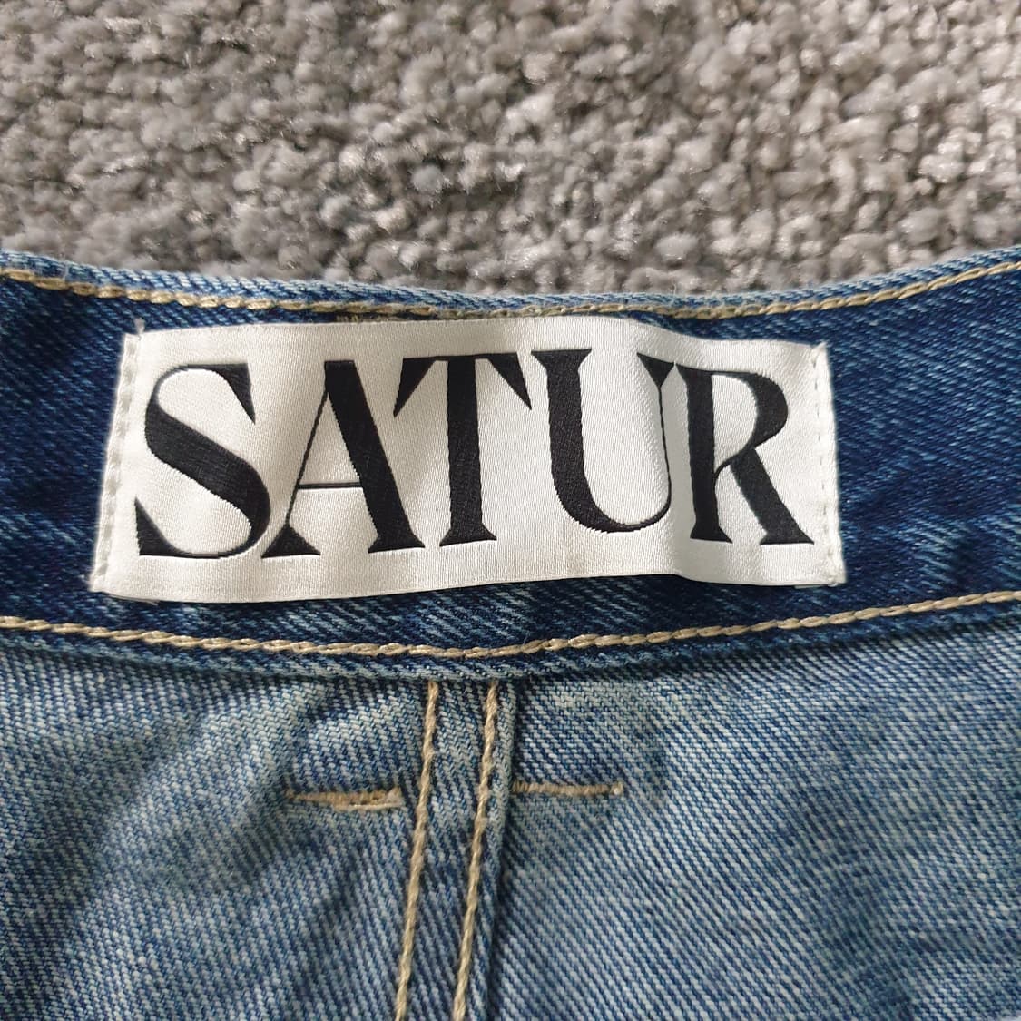 SATUR 데님 팬츠 상품이미지2