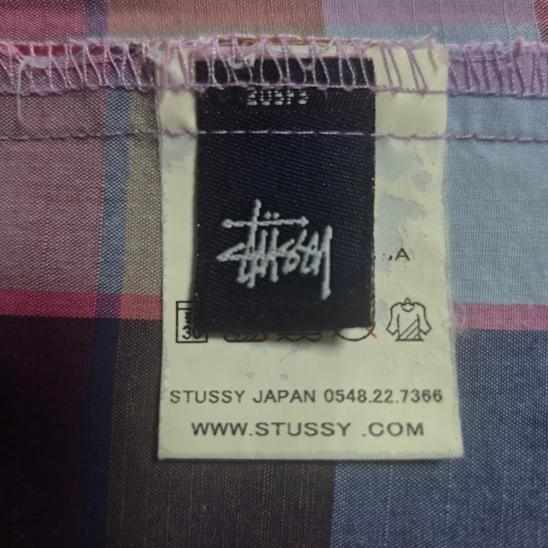 [L]00s 스투시 체크셔츠 -A105 상품이미지7