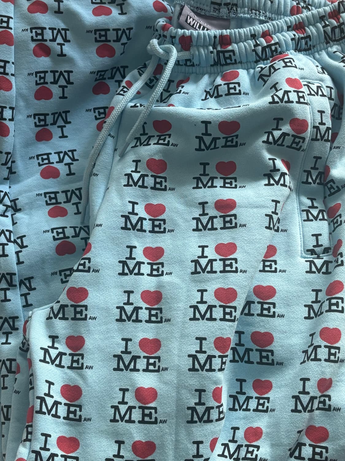 애슐리윌리엄스 아이하트미 팬츠 블루 상품이미지2