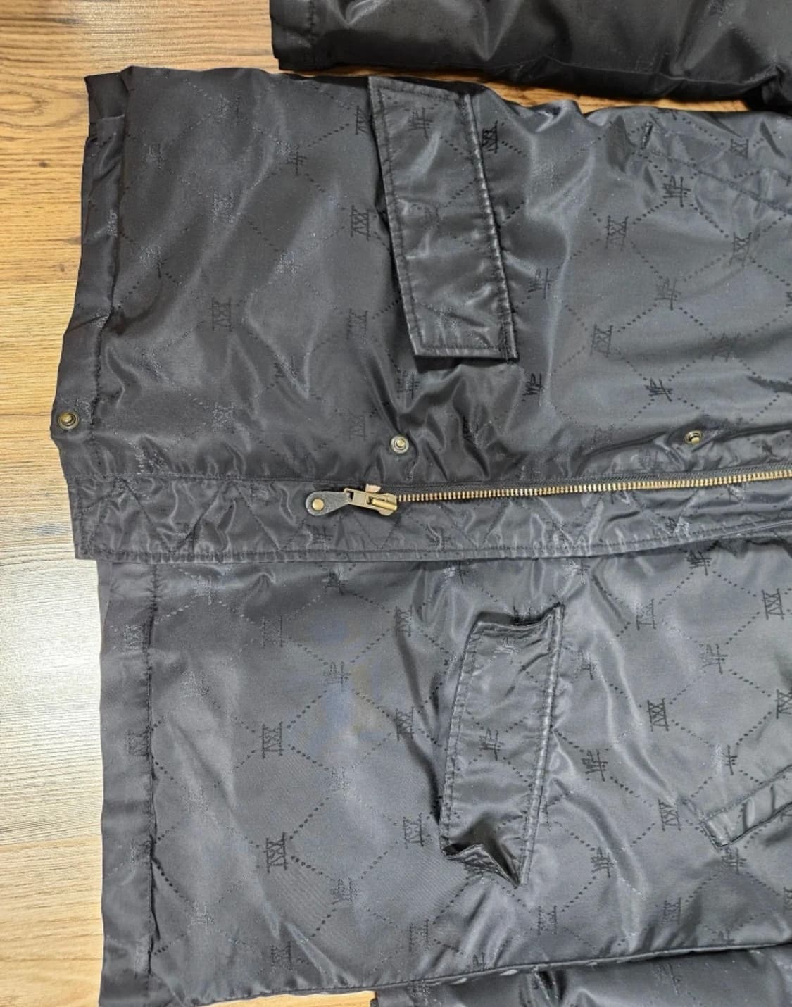 M 빈티지 스투시 패턴 자켓 상품이미지5