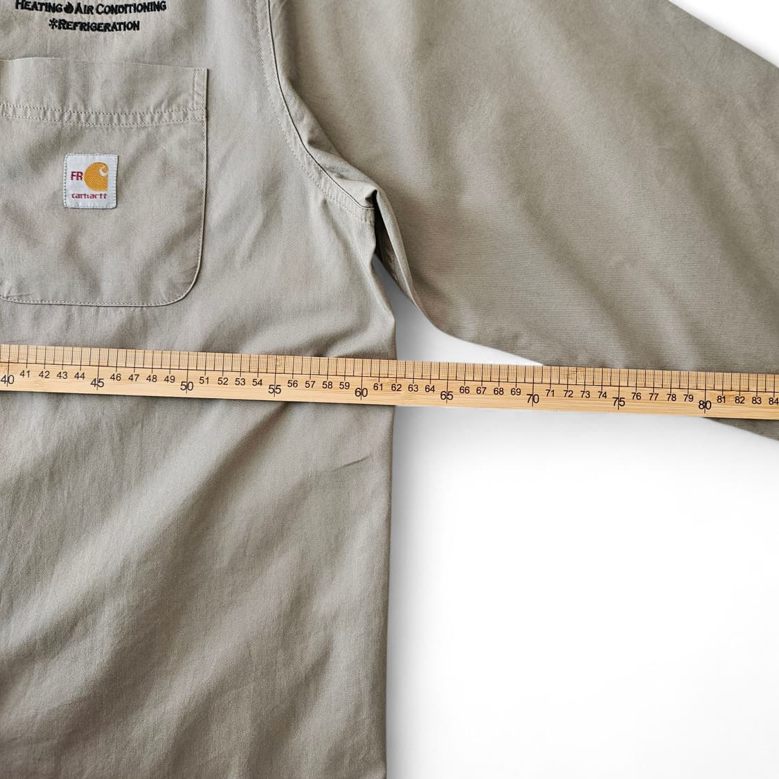 FR칼하트 면 오버핏 긴팔셔츠 XL 상품이미지6