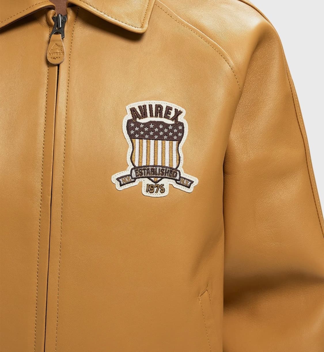 아비렉스 50주년 팀버랜드 콜라보 바시티 래더자켓 상품이미지3