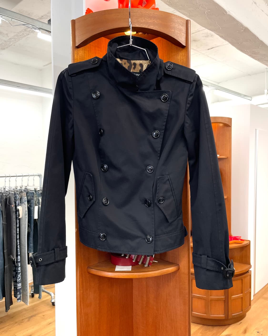 [38] 돌체앤가바나 숏 트렌치 자켓 상품이미지1