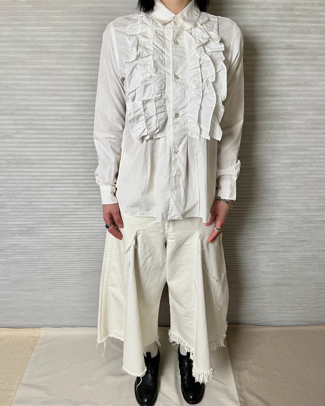 꼼데가르송 러플 셔츠 comme des garcons  상품이미지7