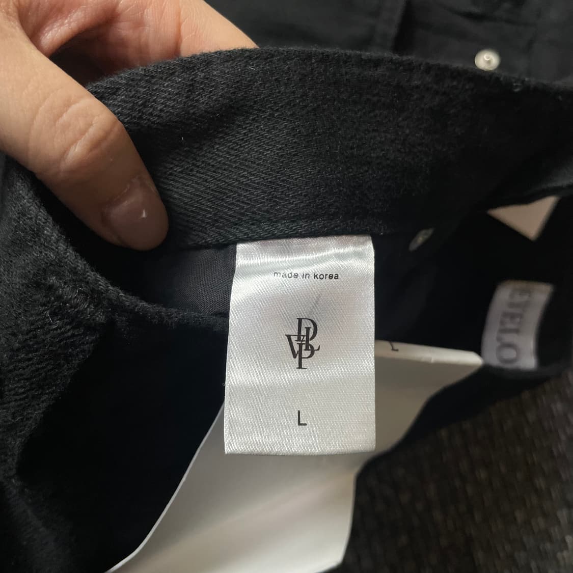 (32) 디벨롭 블랙 데미지 포인트 데님 팬츠 L 상품이미지5