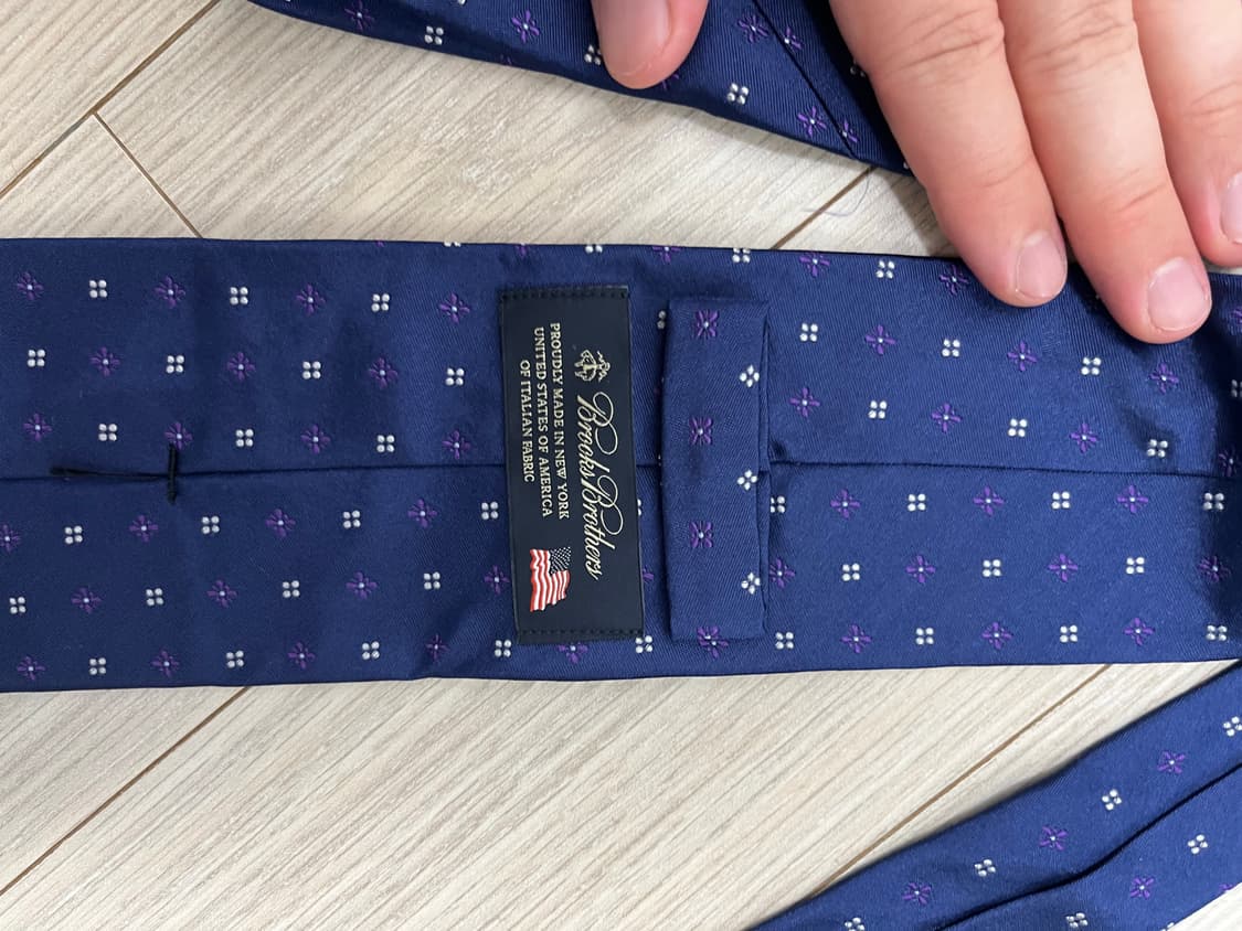 브룩스 브라더스 실크 넥타이 상품이미지2