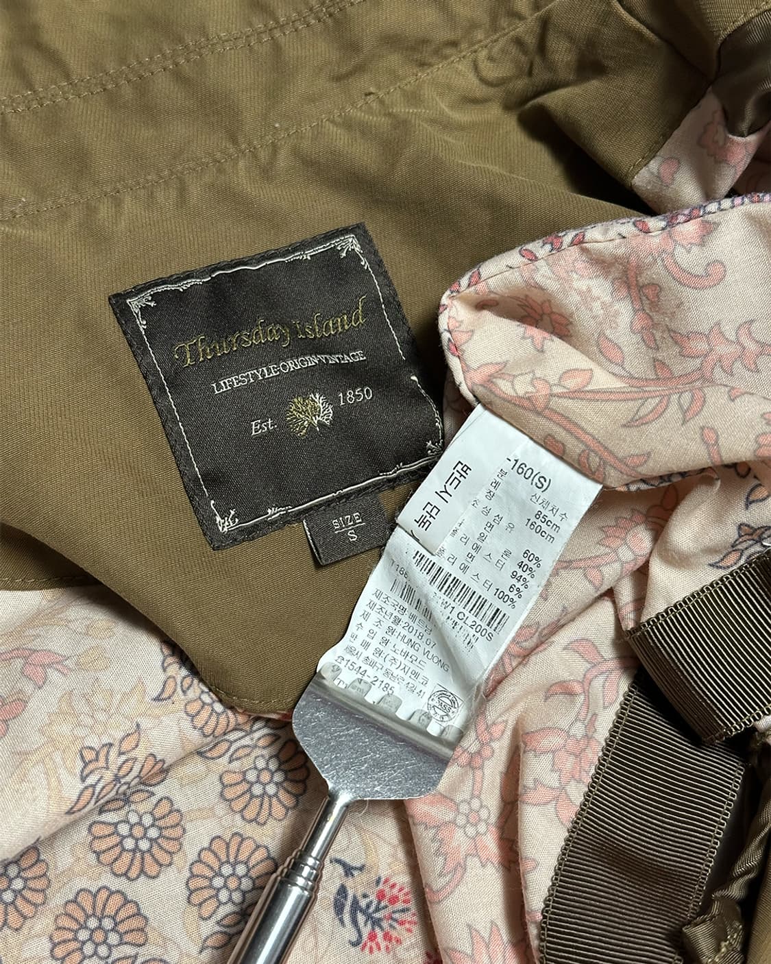 Thursday Island 야상 코트 상품이미지4