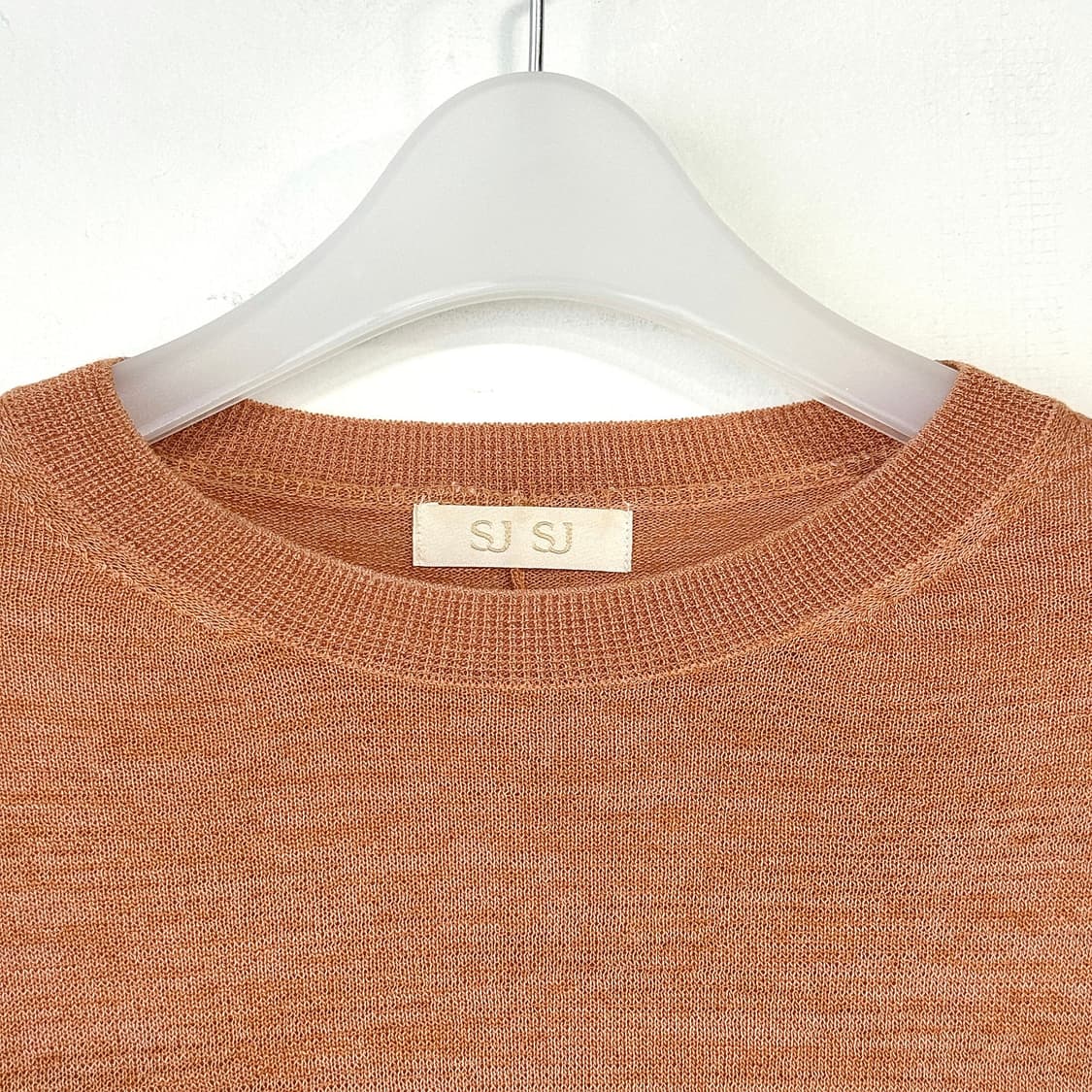 SJSJ 멜란지 니트 탑 상품이미지2