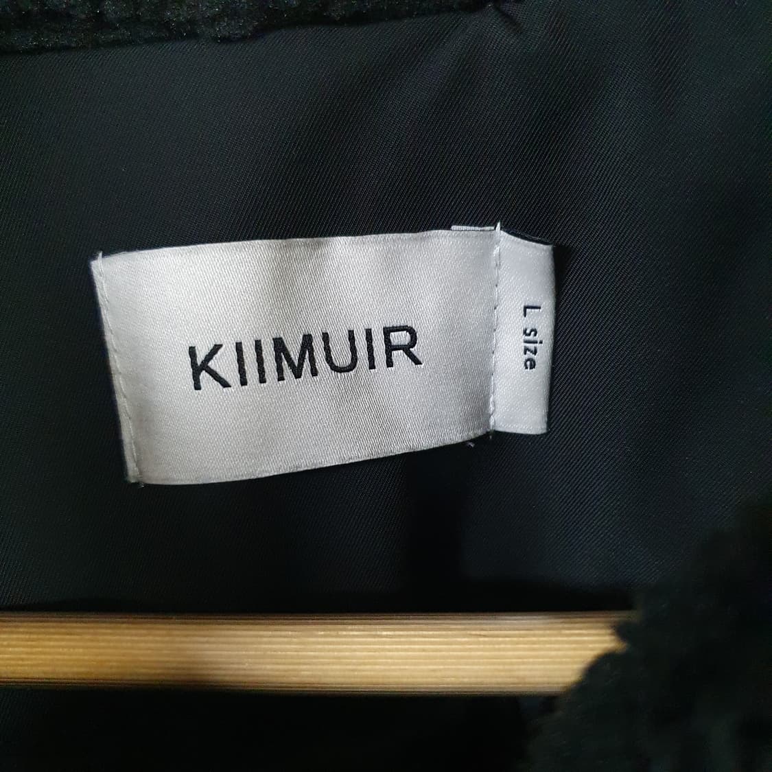 키뮤어 쉘블록 2-way 보아퍼 숏패딩 블랙 상품이미지2